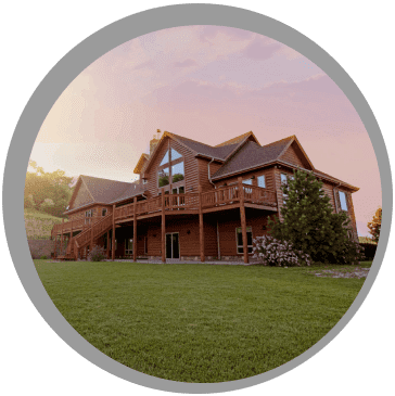 Beautiful House in the Mountains